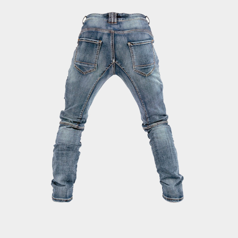 Slim Racing Anti-fall Jeans