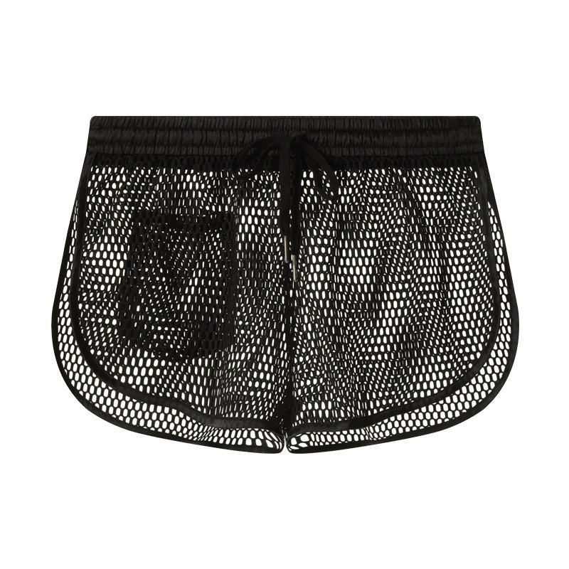 Loose Breathable Casual Boxers Black