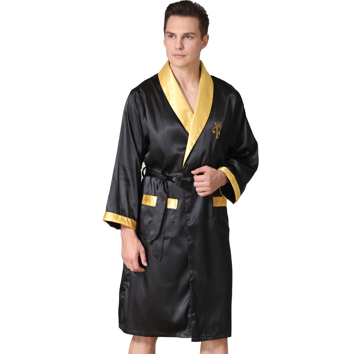 Silk Bathrobe Nightgown