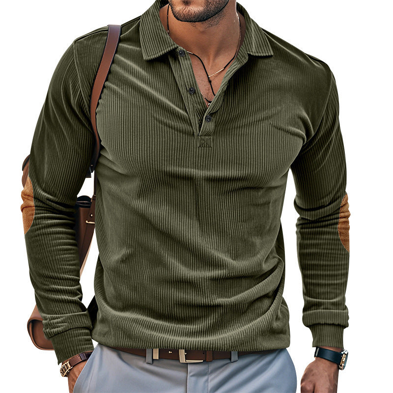 T-shirt Long Sleeve Corduroy