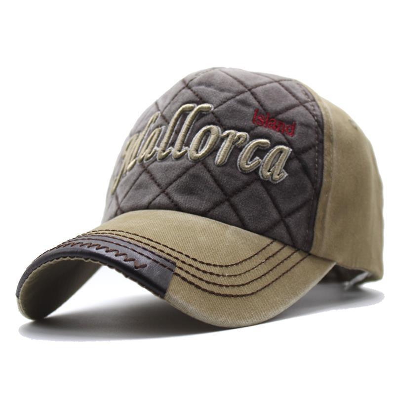 Mallorca Baseball Cap Khaki adjustable