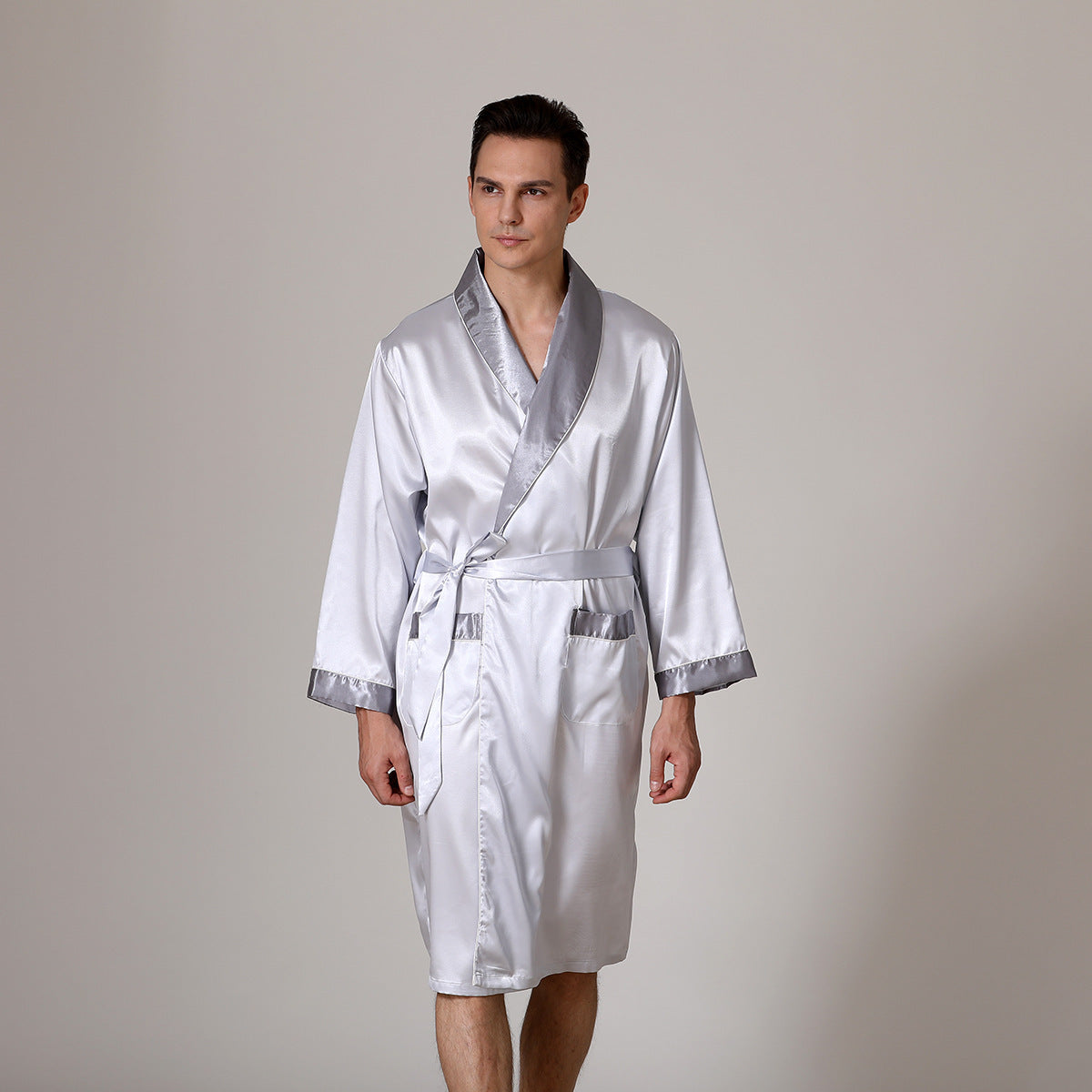 Silk Bathrobe Nightgown