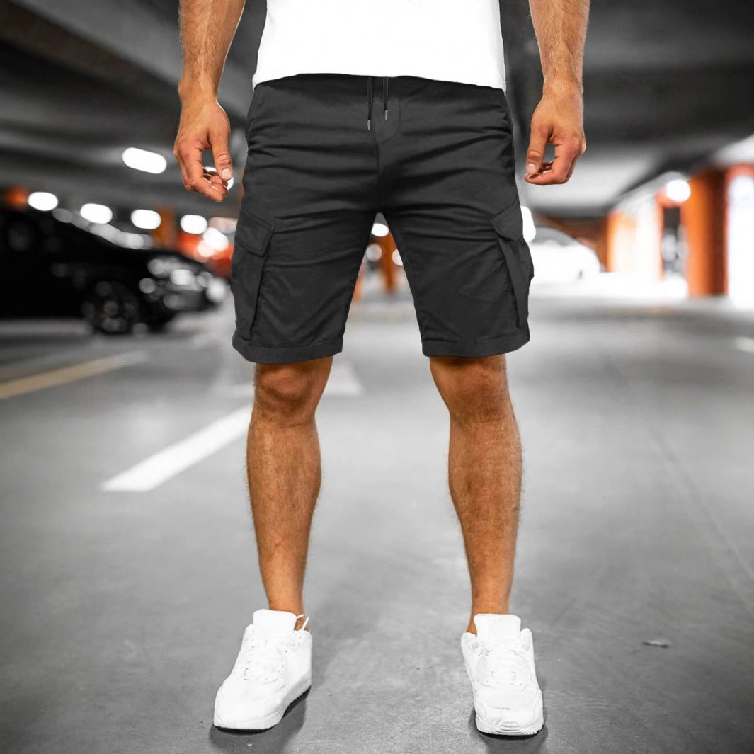 Woven Five-point Pants