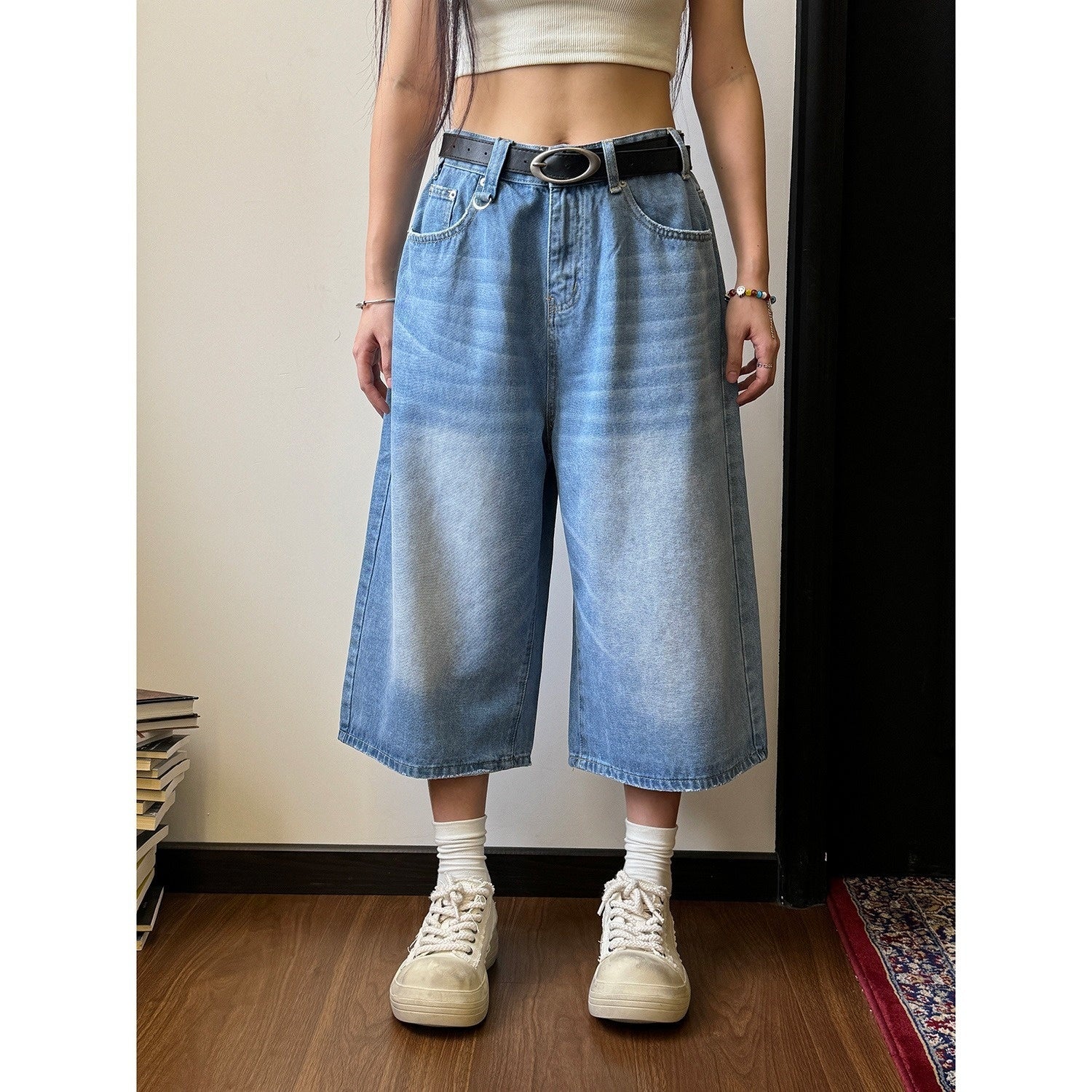 Jeans Shorts Light Blue