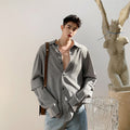 Shirt with thin long sleeves Photo Color