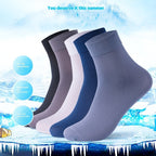 Mid-calf Length And Breathable Business Men Socks