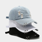 Men's Personality Retro Street Performance Hip Hop Peaked Cap