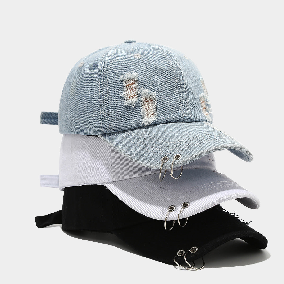 Men's Personality Retro Street Performance Hip Hop Peaked Cap