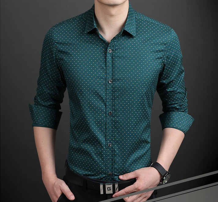 Shirt Long-Sleeves Green