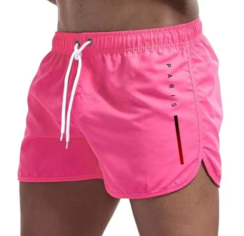 Running Beach Shorts Rose Red