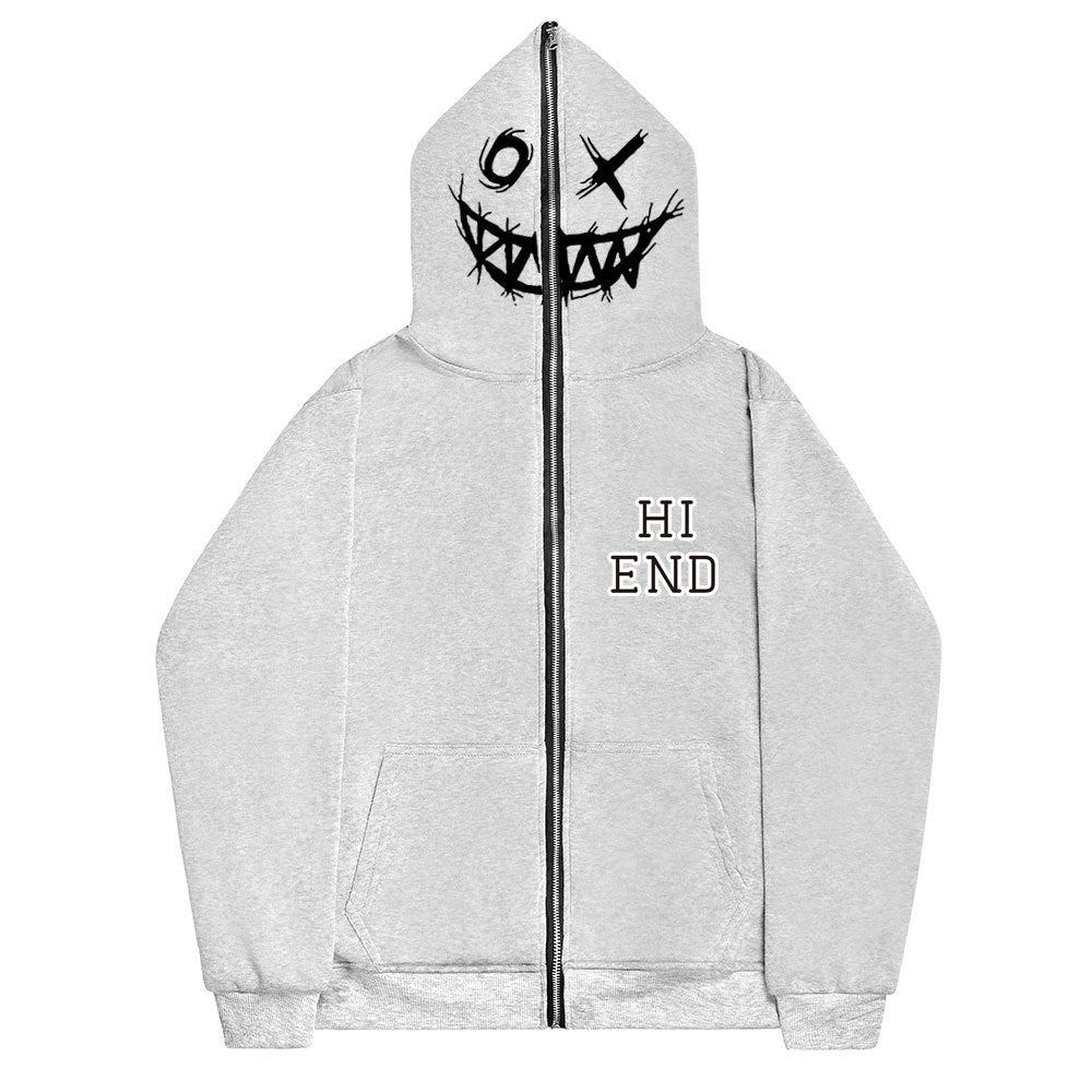 Fashion Letter Sweatshirt Gray