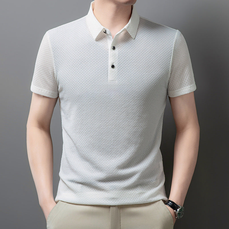 Casual Men's Short-sleeved Polo Shirt