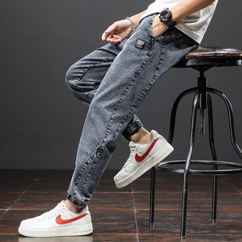 Cargo Casual Jeans 2083 Gray Blue