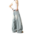 High Street Washed Machete Jeans