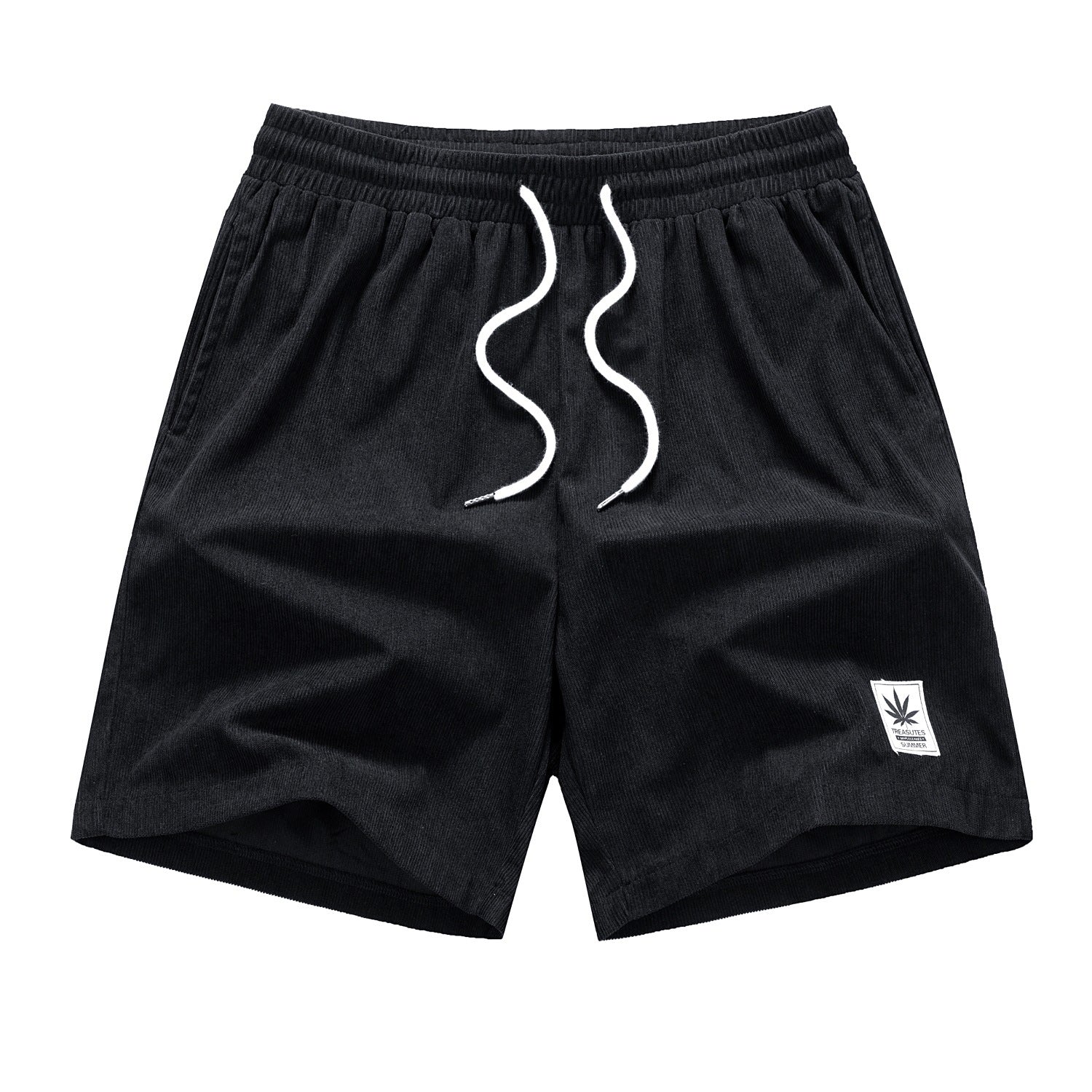 Drawstring Leisure Shorts Black