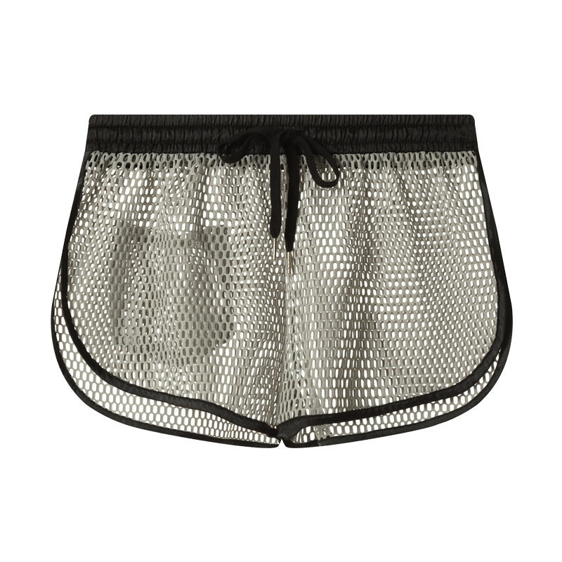 Loose Breathable Casual Boxers Gray