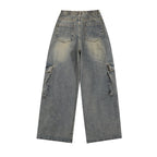 Multi-Pocket Workwear Jeans
