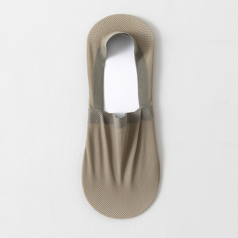 Ice Silk Boat Socks