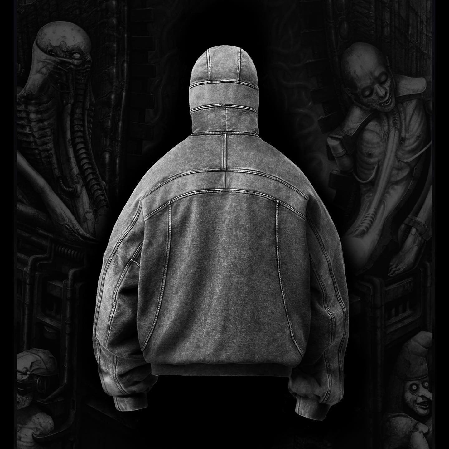 Old Style Personality Street Zipper Sweater