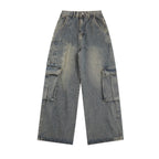 Multi-Pocket Workwear Jeans