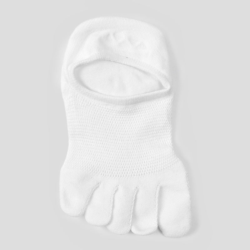 Five Toe Socks White Free Size