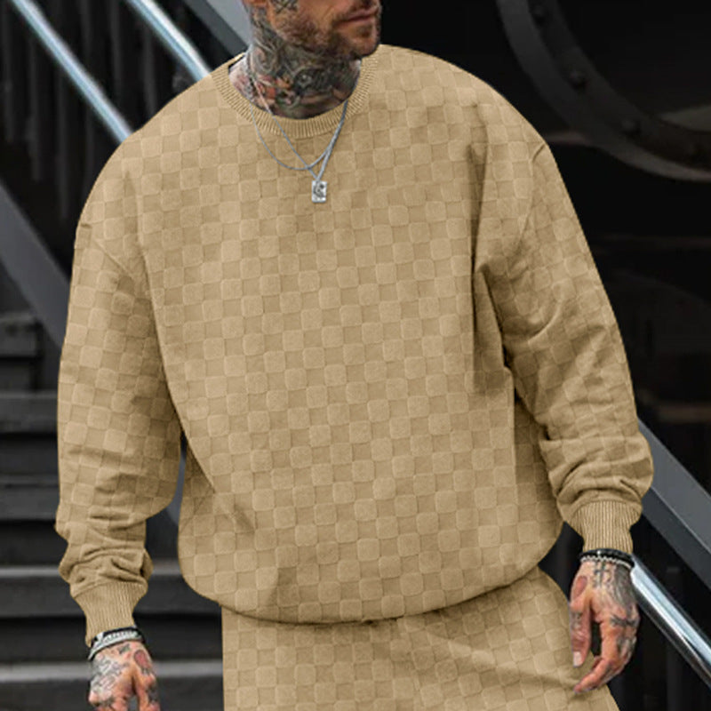 Bottoming Shirt Knitted Long-sleeved T-shirt Khaki
