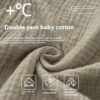 Woven Gauze Pajamas Thin Homewear Suit