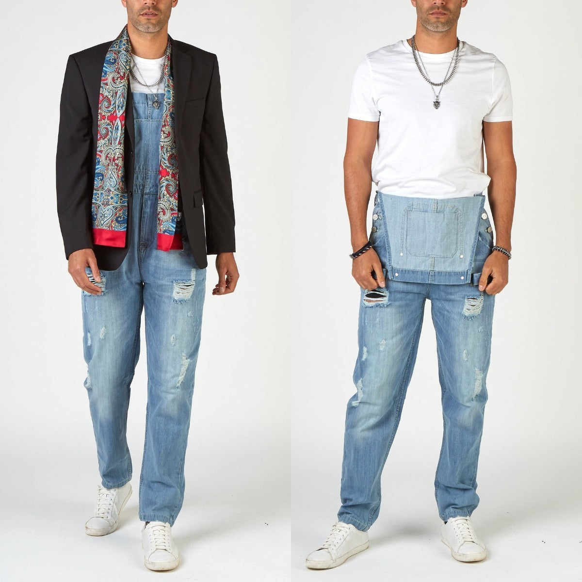 High Waist Men's Jeans