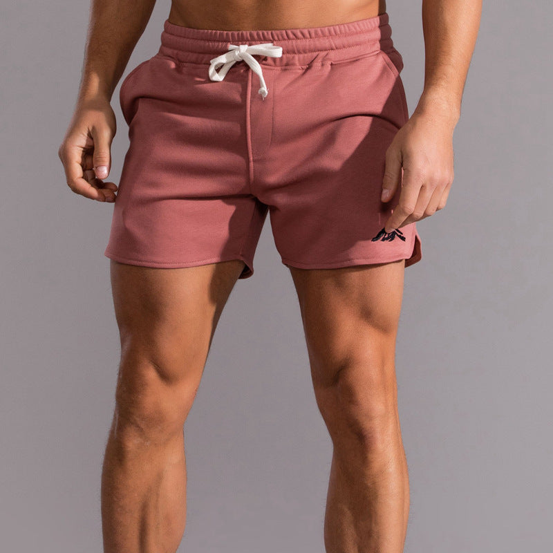 Cotton Sports Shorts Brick Red
