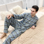 Warm Cloth Flannel Pajama Suit