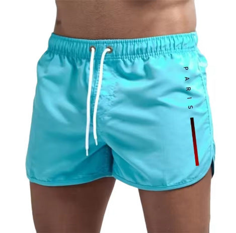 Running Beach Shorts Lake Blue