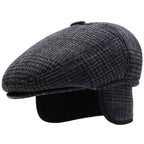 Bailey Cold-proof Plus Velvet Forward Ear Protection Old Man Hat