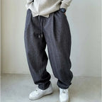 Wide-leg Harem Pants