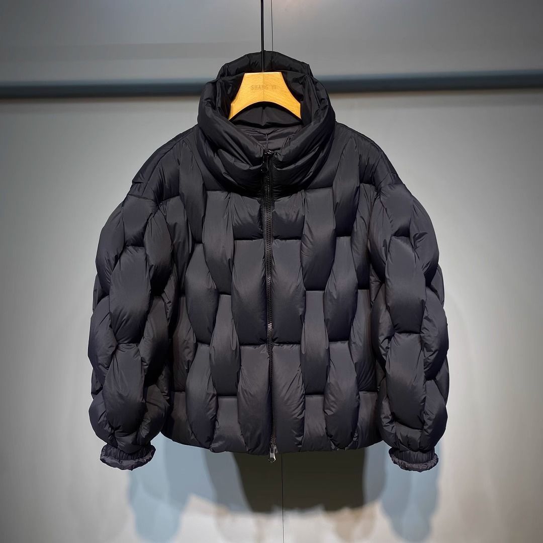 Men's Winter Cotton Dress Thick Warm Black