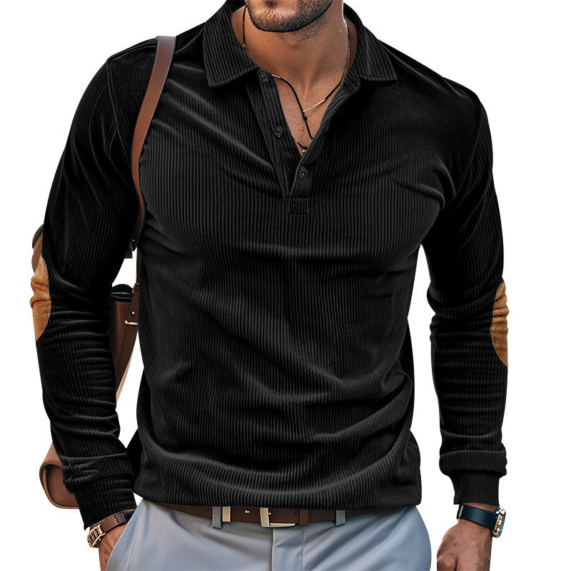 T-shirt Long Sleeve Corduroy