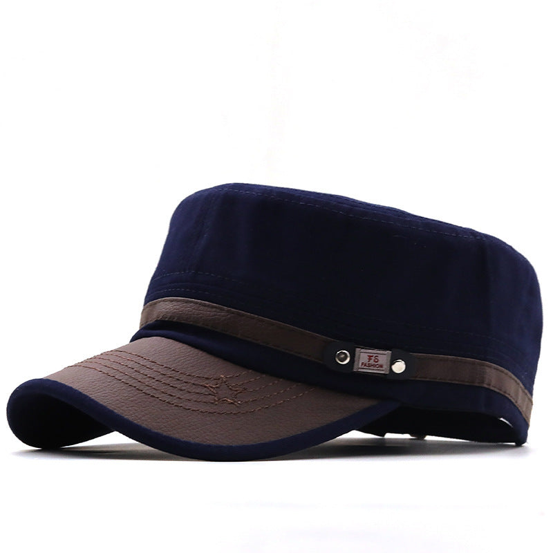 Brazilian Army Fan Man Camouflage Stick Hat Navy Blue