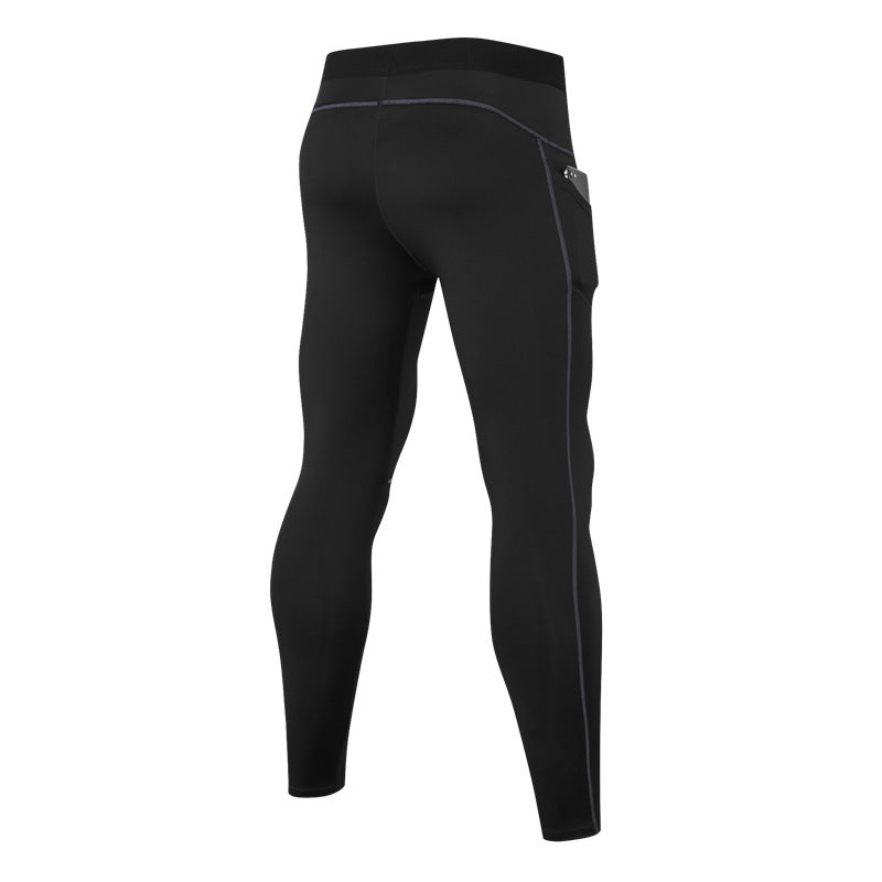 Fitness Training High Elastic Tight Trousers