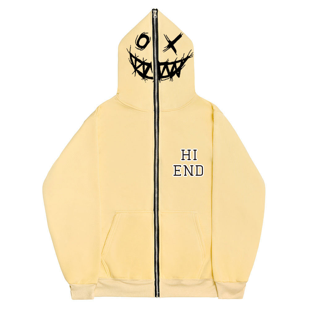 Fashion Letter Sweatshirt Khaki