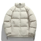 Men's Stand Collar Loose And Warm Down Coat