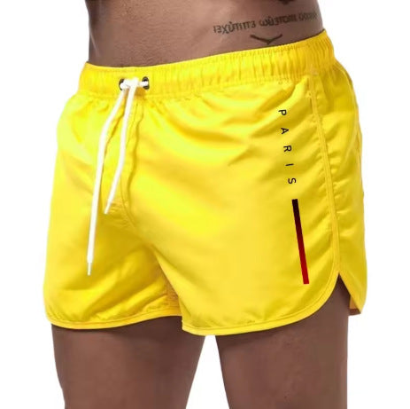 Running Beach Shorts Yellow