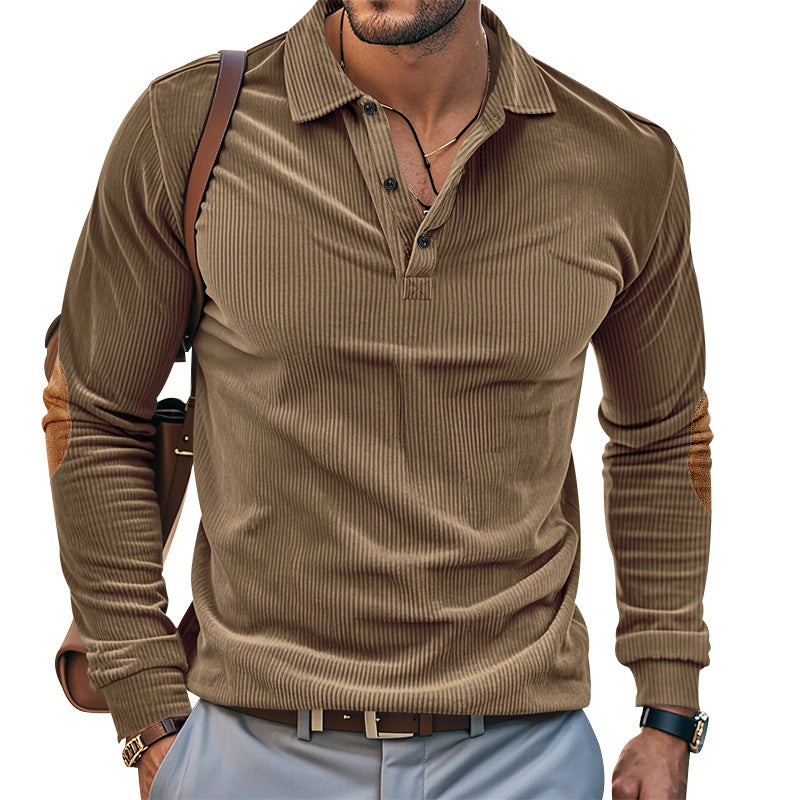 T-shirt Long Sleeve Corduroy