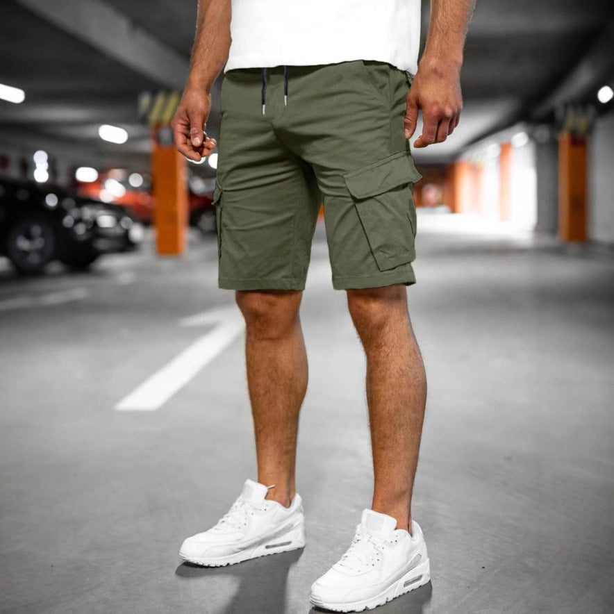 Woven Five-point Pants