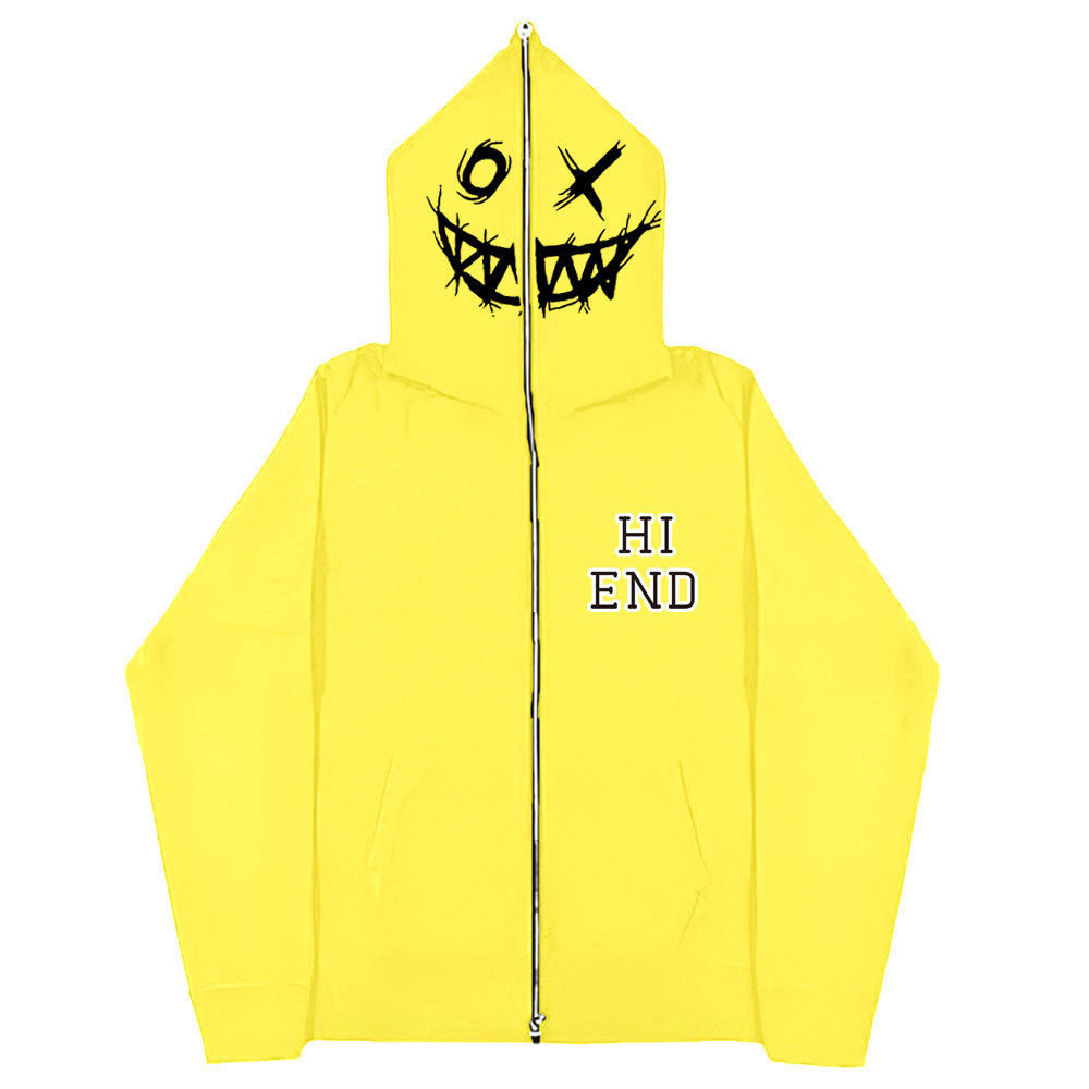 Fashion Letter Sweatshirt Yellow