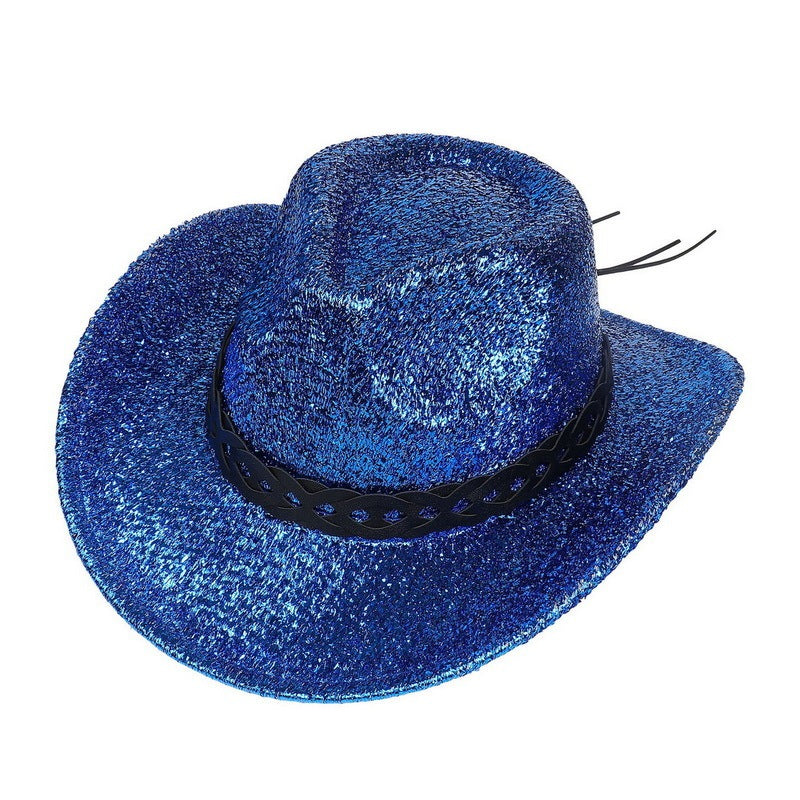 Nightclub Party Hat F Royal Blue M56to58cm