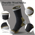 Men Fleece Lined Padded Warm Keeping Terry-loop Hosiery Wool Socks