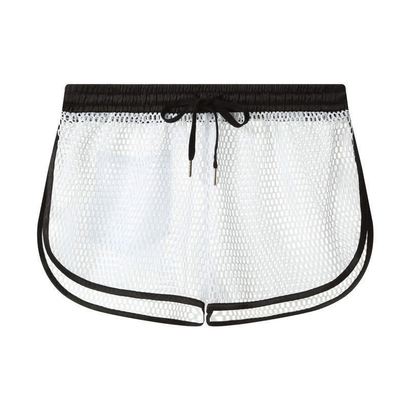 Loose Breathable Casual Boxers White