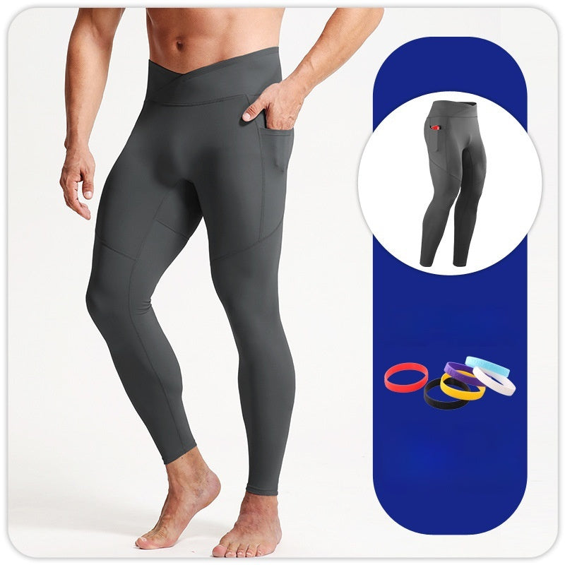 Sports Tight Trousers Gray