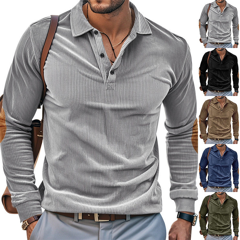 T-shirt Long Sleeve Corduroy