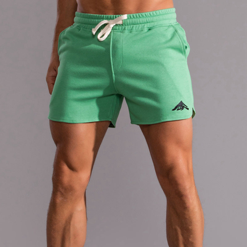 Cotton Sports Shorts Green