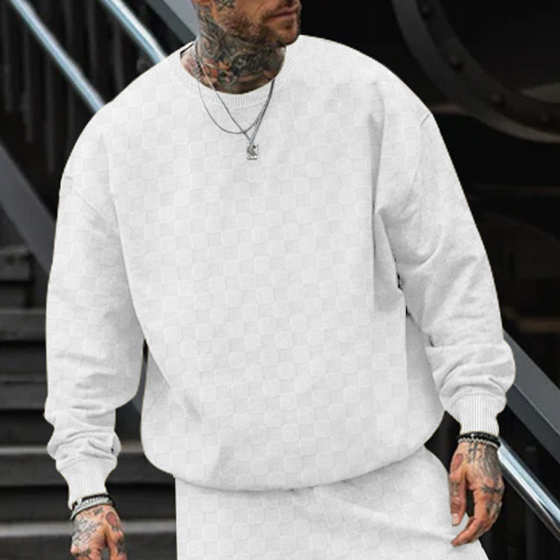 Bottoming Shirt Knitted Long-sleeved T-shirt White